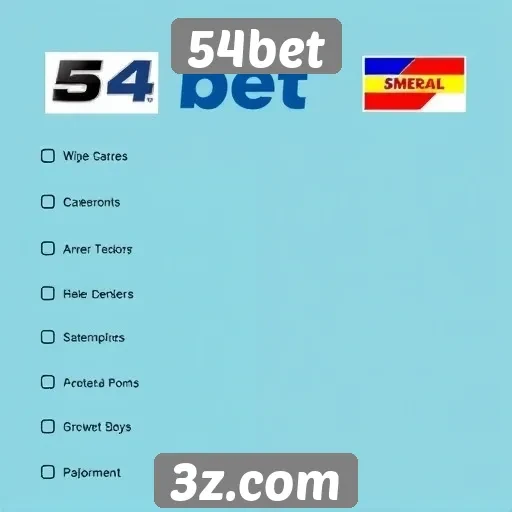 Métodos de pagamento disponíveis no 54bet
